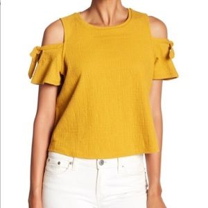 Madewell Skylark Cold Shoulder Tee